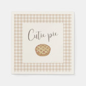 Gingham servetten voor lieve schatjes (Voorkant)