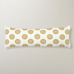 Gingham Stippen, Witte Lichaamskussen
