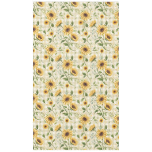 Gingham Zonnebloem Tafelkleed