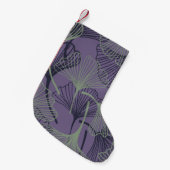 Gingko biloba: abstract  patroon. kleine kerstsok (Voorkant (Hangend))
