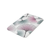 Gingko biloba met de hand getekend. badmat (Gekanteld)
