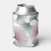 Gingko biloba met de hand getekend. blikjeskoeler (Blikje Voorkant)