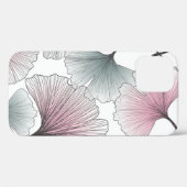 Gingko biloba met de hand getekend. Case-Mate iPhone case (Achterkant (horizontaal))