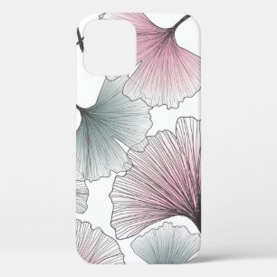 Gingko biloba met de hand getekend. Case-Mate iPhone case