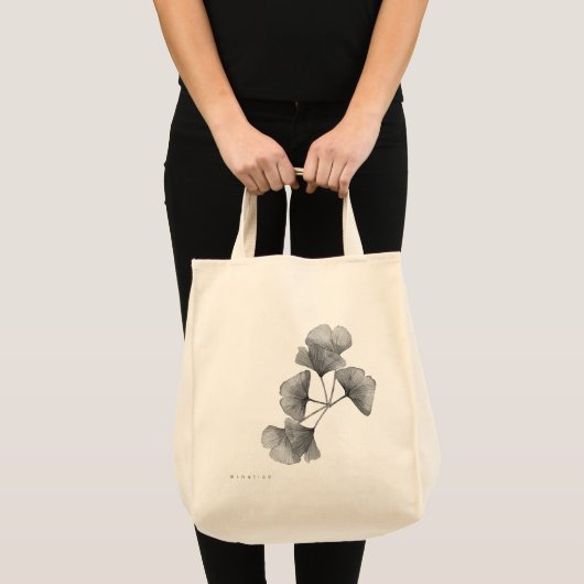 Gingko Canvas tas (Voorkant (product))