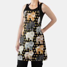 GINGKO DE KEUZE (hart) All-Over Print Apron Schort
