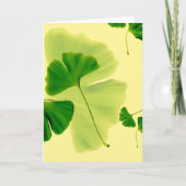 Gingko Elegance Kaart (Voorkant)