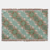 Gingko Gooi deken met Fringe (Voorkant)