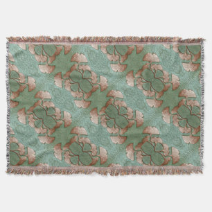 Gingko Gooi deken met Fringe