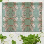 Gingko keukenhanddoeken (Gevouwen)