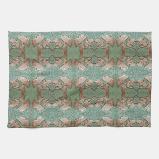 Gingko keukenhanddoeken (Horizontaal)