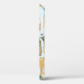 Gingko laat Waterverf naadloos patroon Case-Mate iPhone Case (Achterkant / Links)