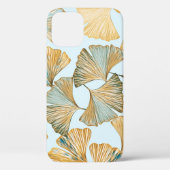 Gingko laat Waterverf naadloos patroon Case-Mate iPhone Case (Achterkant)