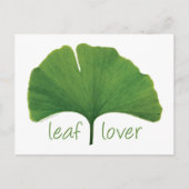 Gingko Leaf Briefkaart (Voorkant)