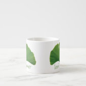 Gingko Leaf Espresso Kop (Voorkant)
