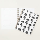 Gingko Leaf Lino Print Planner (Display)