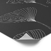 Gingko leaf poster (Hoek)