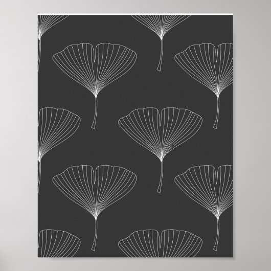 Gingko leaf poster (Voorkant)