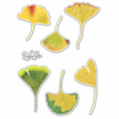 Gingko Leaf Stickers (Voorkant)