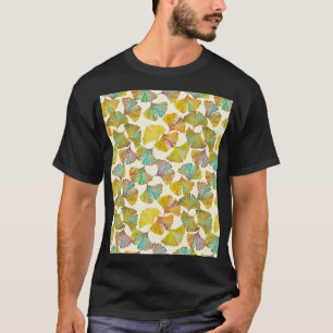 Gingko Leaves: Bloemen Abstracte kunst T-shirt