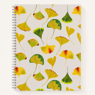 Gingko Leaves Notitieboek