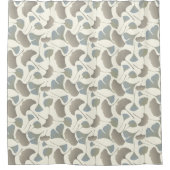 Gingko Leaves Shower Curtain Douchegordijn (Voorkant)