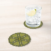 Gingko Mandala Kartonnen Onderzetters (Insitu)