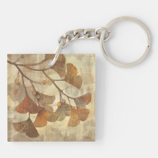 Gingko Sleutelhanger (Achterkant)