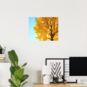 Gingko Tree, prefectuur Nagano, Japan Poster (Thuiskantoor)