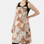 Gingko with fruits seamless pattern. Watercolor fl Schort (Insitu)