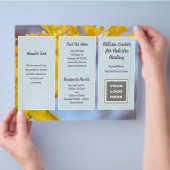 Gingko Zakelijk Logo Gevouwen Brochure (Hand)