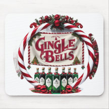 Gingle Bells Christmas Gin Display