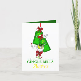 Gingle Bells Gin Lover Kerstcocktails Feestdagen Kaart