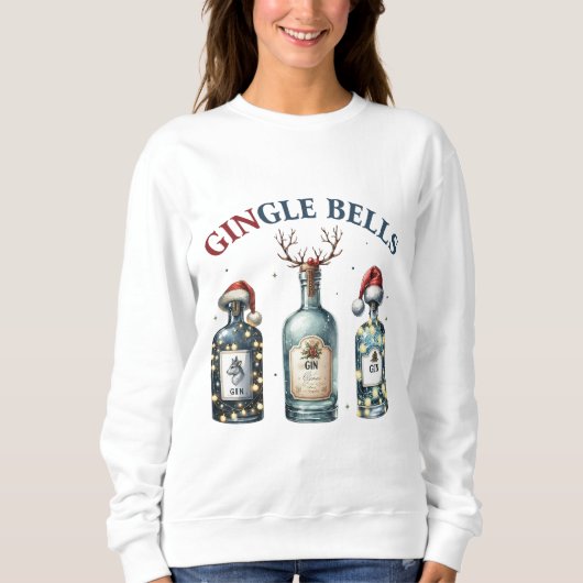 Gingle Bells Vrouwen Trui (Voorkant)