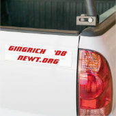 Gingrich '08 Newt.Org Bumpersticker (Op Truck)