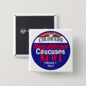 Gingrich Colorado Button (Voorkant /achterkant)