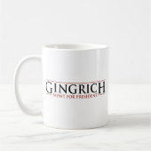 Gingrich - Newt for Presidnet Koffiemok (Links)