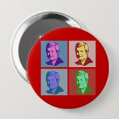 Gingrich Pop Art Ronde Button 4,0 Cm (Voorkant /achterkant)
