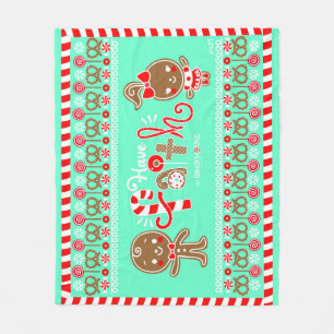 Gingy House 2021 Fleece Blanket Deken