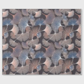 Ginhko vertrekt patroon cadeaupapier (Vlak)