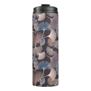 Ginhko vertrekt patroon thermosbeker