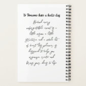 Gini Raksha Mask Spiral Event Planner – Sri Lanka (Achterkant)