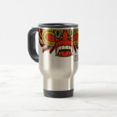 Gini Raksha Thermal Cup – Traditioneel Sri Lankaan Reisbeker (Voorkant links)