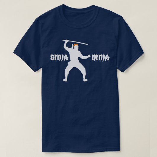 Ginja Ninja T-shirt (Design voorkant)