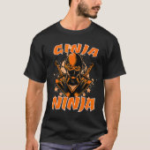 Ginja Ninja tshirt Gift for Redhead Ginger Hair Sh (Voorkant)