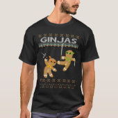 Ginjas Gingerbread Ninjas Ugly T-shirt (Voorkant)