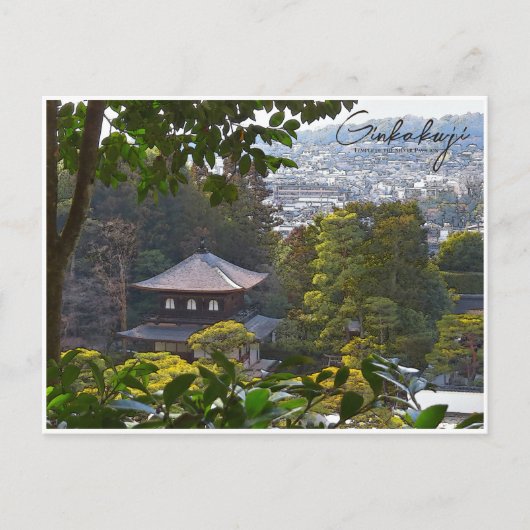 Ginkaku-ji (Higashiyama Jisho-ji) Briefkaart (Voorkant)