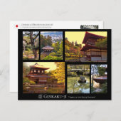 Ginkaku-ji (Higashiyama Jisho-ji) Briefkaart (Voorkant / Achterkant)