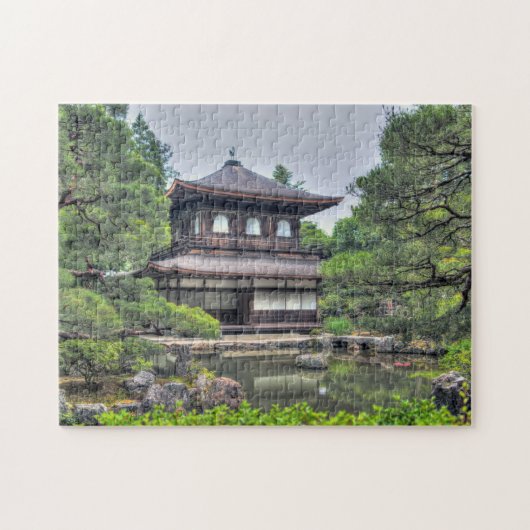 Ginkaku-ji Temple in Kyoto, Japan Legpuzzel (Horizontaal)