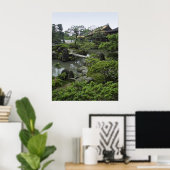 GINKAKU-JI ZEN TEMPLE POSTER (Thuiskantoor)